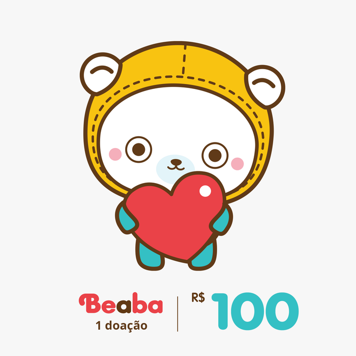 1 Doação de 100 Reais
