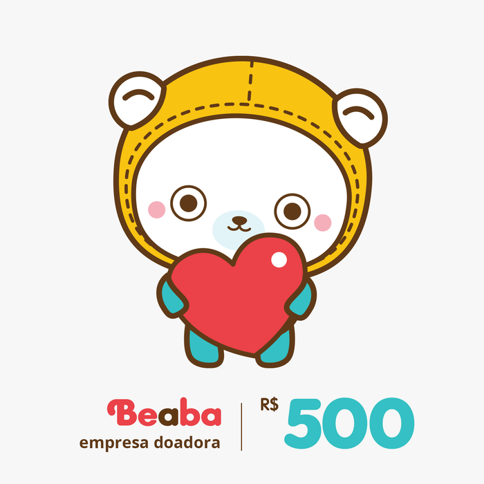 Empresa Doadora 500 Reais
