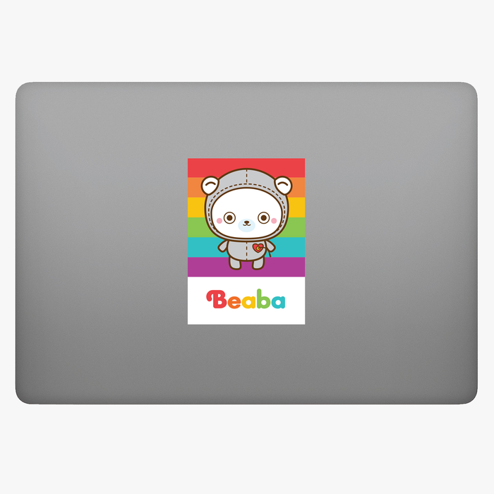 Adesivo Beaba • Rainbow