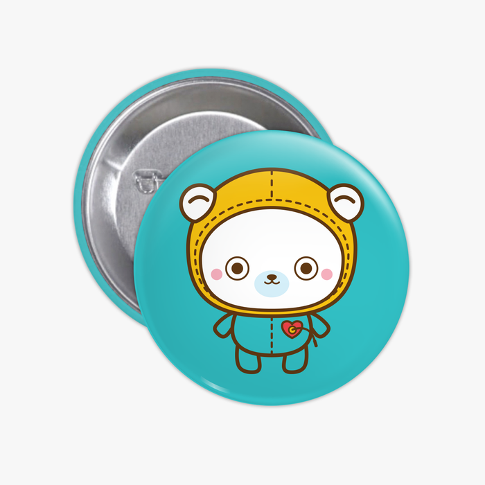 Button azul • Beaba