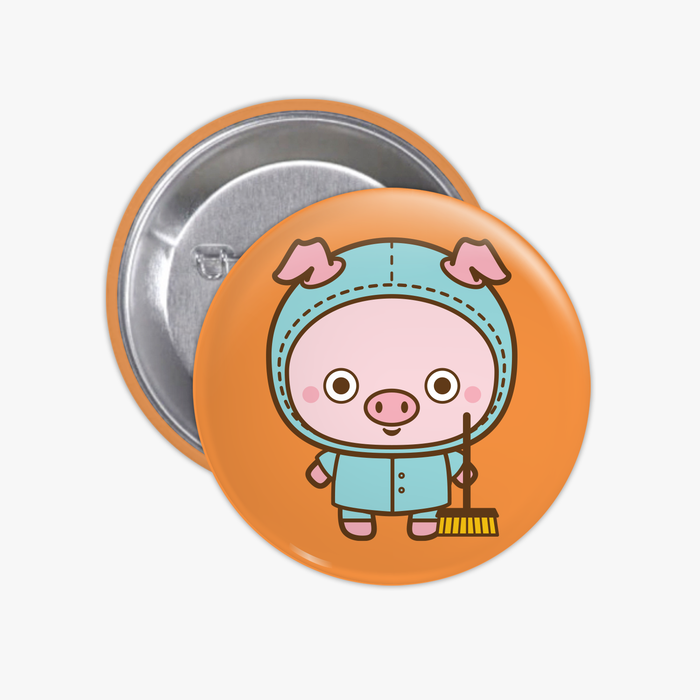 Button Time da Limpeza • Profissionais da Saúde
