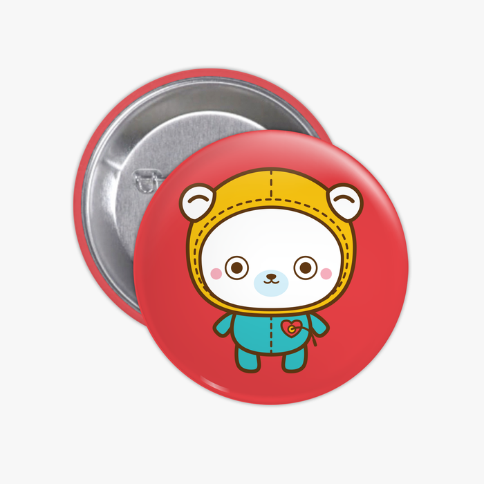Button vermelho • Beaba