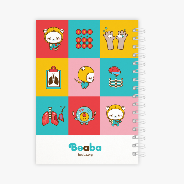 Caderno Beaba Mosaico