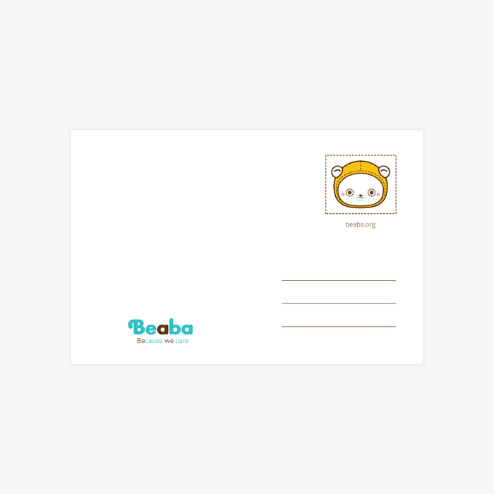 Cartão Postal Contraste • Beaba
