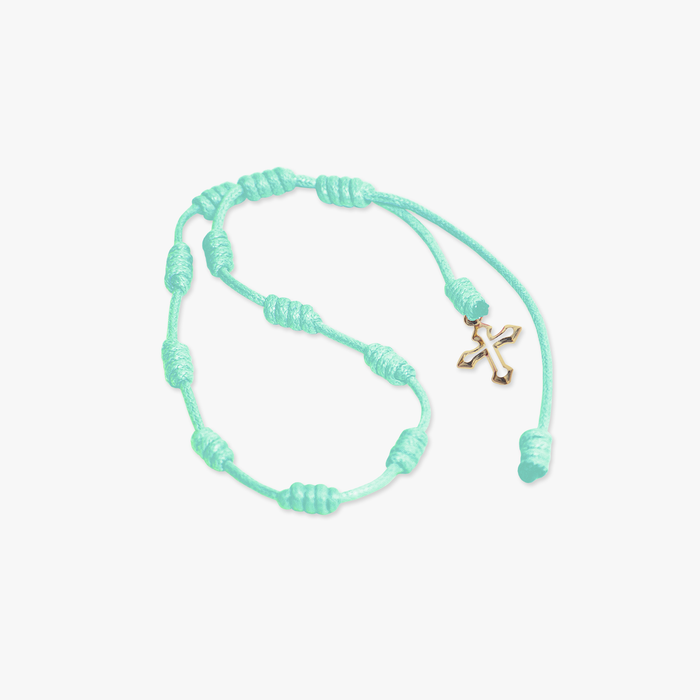 Pulseira Tercinho Verde Água