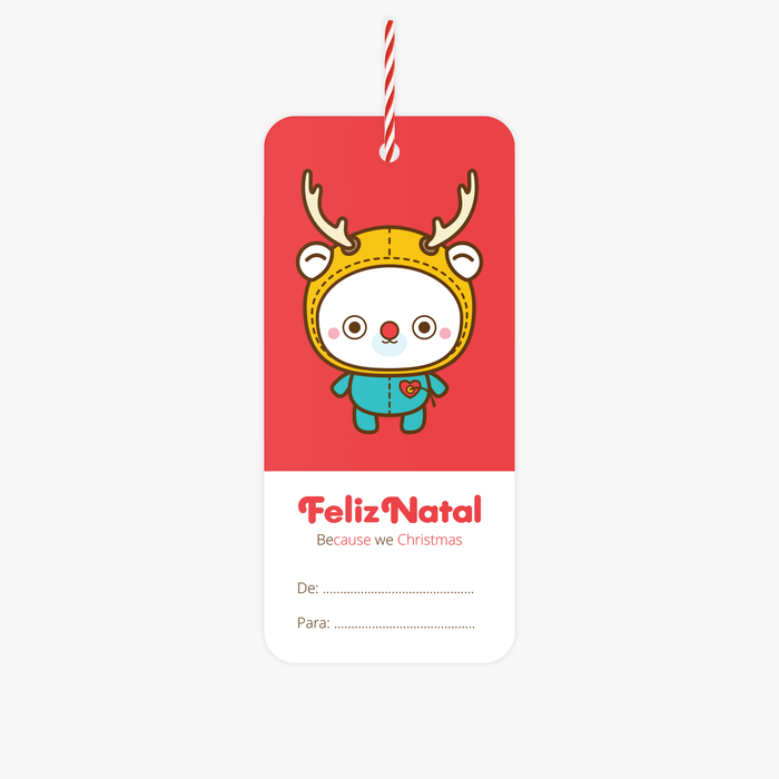 Feliz Natal • Kit Tag